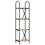 vidaXL Étagère Chêne Sonoma 40 x 30 x 146 cm Bois d'ingénierie