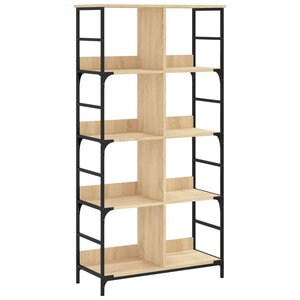 vidaXL Bibliothèque chêne sonoma 78 5x33x153 cm bois d'ingénierie