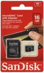 Carte mémoire Micro SD Sandisk 16Go