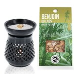 Diffuseur porte-encens + résine benjoin du laos