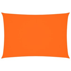 vidaXL Voile de parasol tissu oxford rectangulaire 3x5 m orange