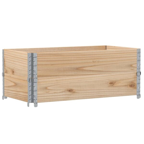vidaXL Jardinière 100x50 cm bois de pin massif