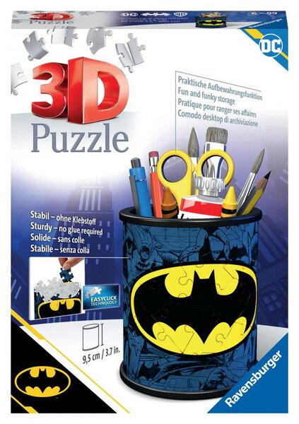 Puzzle 3d pot à crayons - batman