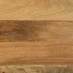 vidaXL Meuble TV marron 70x33x46 cm bois massif de manguier