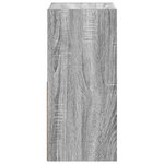 vidaXL Table de chevet 2 pc Gris Sonoma 30 5 x 27 x 59 5 cm