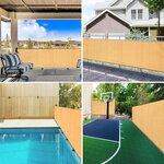 vidaXL Filet brise-vue sable 1 8x50 m PEHD 75 g/m²