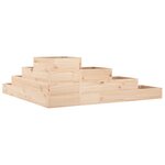 vidaXL Jardinière 4 niveaux 106x104 5x36 cm bois de pin massif