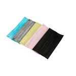 Lot de 2 000 masques type IIR - Coloris rose, gris, noir, bleu, et jaune