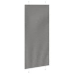 vidaXL Store plissé anthracite 85x200 cm largeur du tissu 84 4 cm