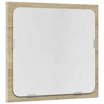 vidaXL Ensemble de meubles de salle de bain 2 Pièces chêne sonoma