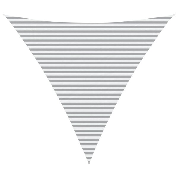 vidaXL Voile d'ombre 5 x 5 x 5 m 100   polyester Oxford Triangulaire