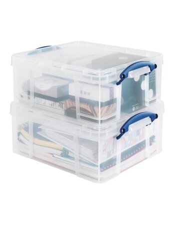 (Caisse PLAST. POLYVALENTE 64L) Caisse de rangement polyvalente en plastique L