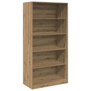 vidaXL Garde-robe chêne artisanal 100x50x200 cm bois d'ingénierie