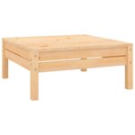 Salon de jardin meuble d'extérieur ensemble de mobilier 13 pièces bois de pin massif 02_0015803