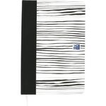 OXFORD Agenda 100738404 - 12 x 18 cm - 1 joura la page - Couverture Rigide - 352 P - Décor Zebra