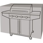 Housse de protection barbecue rectangulaire 165 cm de long