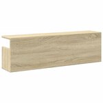 vidaXL Armoire murale 100x20x30 cm chêne sonoma bois d'ingénierie