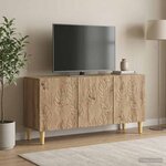 vidaXL Meuble TV 99 x 34 5 x 50 cm Chêne artisanal Bois d'ingénierie