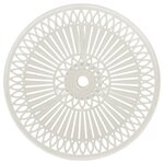 vidaXL Ensemble de bistro 3 Pièces Aluminium coulé Blanc