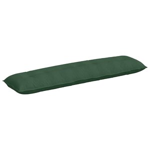 vidaXL Coussin de Dos Vert Jungle 200 x 50 cm Tissu en velours côtelé