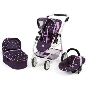 Bayer Chic 2000 637-71 - La poussette combinée pour poupée 3 en 1 EMOTION ALL IN - Coloris 71