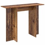 vidaXL Table console Bois ancien 100 x 30 x 75 cm Bois d'ingénierie