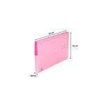 Paquet De 50 Chemises Poche Super 210 - 24 5x32 5cm - Rose - X 3 - Exacompta