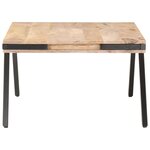 vidaXL Table basse 114x65x40 cm Bois de manguier massif