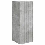 vidaXL Ensemble meuble TV 4 Pièces Gris béton Bois d'ingénierie
