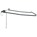 vidaXL Cadre de store rétractable électrique Anthracite 3 5 x 2 5 m