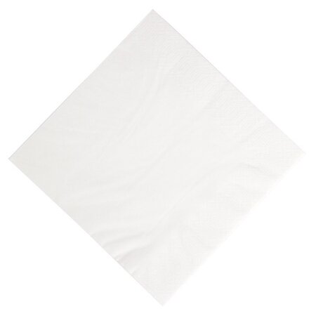 Serviette ouate blanche 400 mm - lot de 1000 - duni -  - papier 400x400xmm