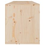 vidaXL Meubles TV 3 Pièces Bois massif de pin