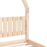 vidaXL Cadre de lit pour enfant 90x190 cm Bois de pin massif