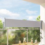 vidaXL Auvent latéral rétractable de patio 60x300 cm Gris