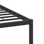 vidaXL Cadre de lit sans matelas chêne sonoma 150x200 cm