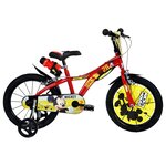 Dino bikes vélo pour enfants mickey mouse rouge 16"