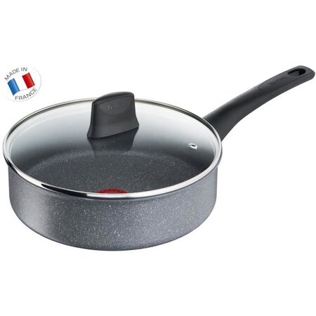 Tefal - g1223202 - chef effet pierre - sauteuse - 24 cm