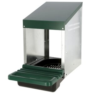 Kerbl nichoir à poules avec 1 section plastique vert