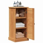 vidaXL Cabinet de Salle de Bain VIGO marron miel 37 x 34 x 80 cm