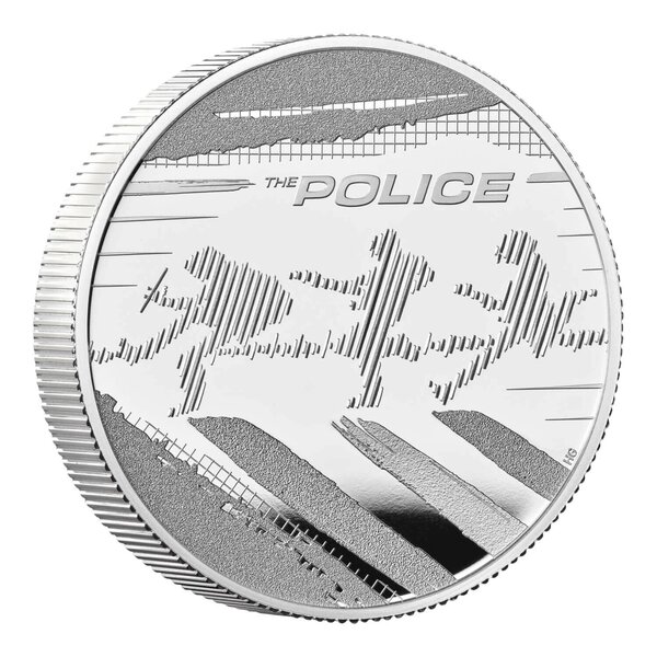 Pièce de monnaie 5 Pounds Royaume-Uni 2023 2 onces argent BE – The Police