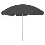 vidaXL Parasol de plage Anthracite 300 cm