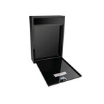 Perel Boîte à lettres Ibiza Noir BG40002