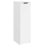 vidaXL Armoire à chaussures Blanc 30x35x100 cm Bois d'ingénierie