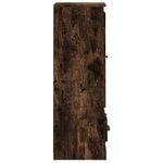 vidaXL Buffet haut chêne fumé 36x35 5x103 5 cm bois d'ingénierie