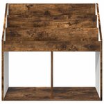 vidaXL Bibliothèque pour enfants Chêne fumé 72 5 x 29 5 x 69 cm