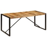 vidaXL Table de salle à manger 180x90x75 cm Bois de manguier solide