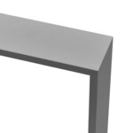 vidaXL Étagères murales sous forme de cube 3 Pièces Gris MDF