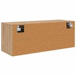 vidaXL Cabinet à chaussures chêne artisanal 100 x 35 x 38 cm