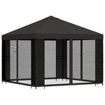 vidaXL Abri de jardin avec parois 3 x 3 m Anthracite