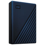 Western digital wd my passport for mac 4 to midnight blue (usb 3.0 / usb-c)